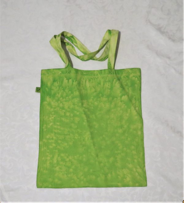 Hand Painted Organic Cotton Bag