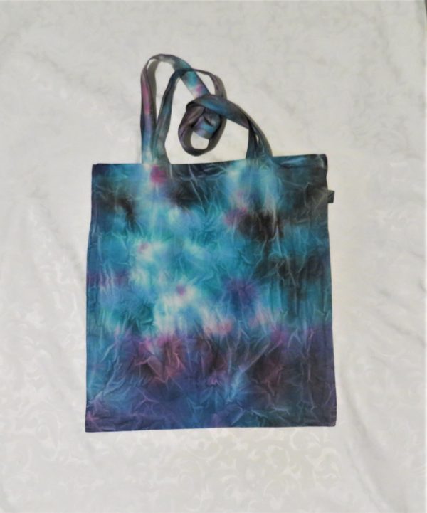 Hand Painted Organic Cotton Bag