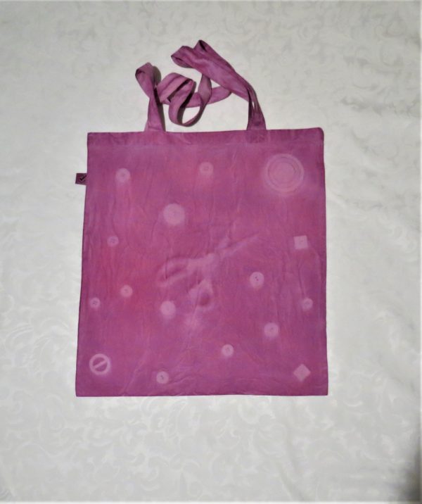 Hand Painted Organic Cotton Bag