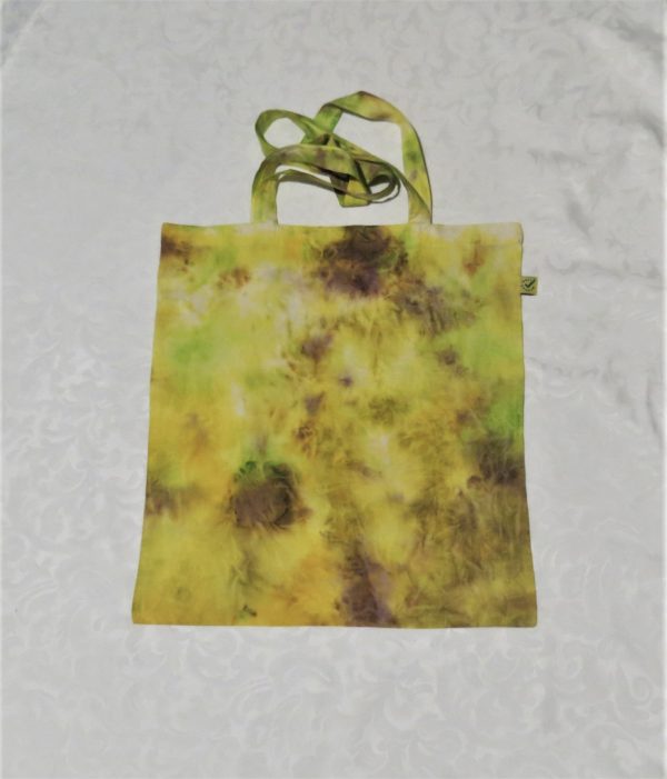 Hand Painted Organic Cotton Bag