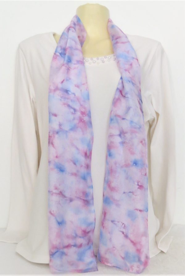 hand painted scarf